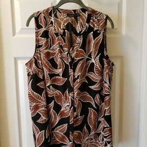 Apt 9 sleeveless blouse NWOT